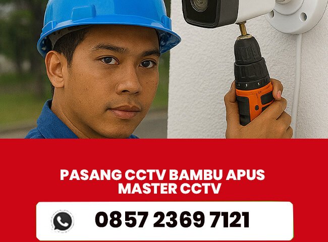 PASANG CCTV BAMBU APUS