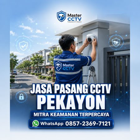 Jasa Pasang CCTV Pekayon Jakarta Timur oleh Master CCTV dengan teknisi profesional, instalasi rapi untuk rumah, kantor, gudang, toko, sekolah, hotel, pabrik, dan rumah kos.