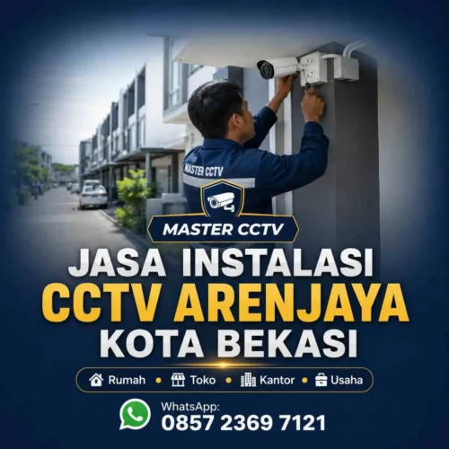 Jasa instalasi CCTV Arenjaya Kota Bekasi oleh Master CCTV