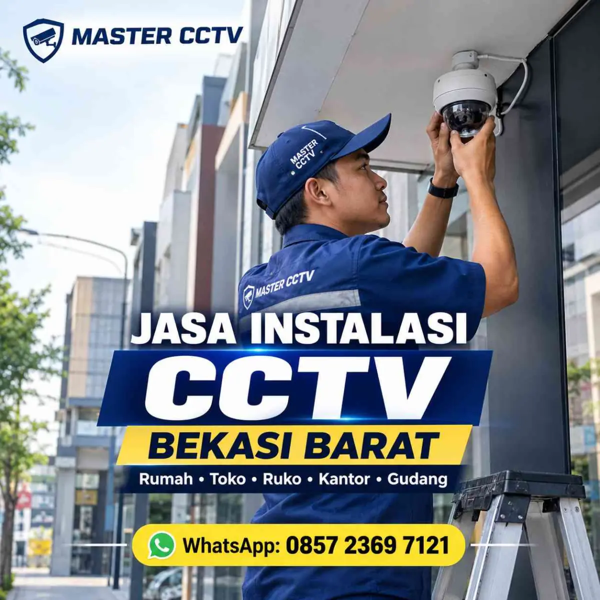 Jasa instalasi CCTV Bekasi Barat Kota Bekasi oleh Master CCTV