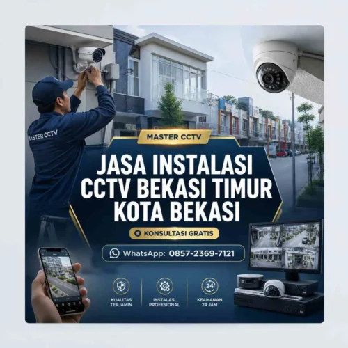Jasa instalasi CCTV Bekasi Timur Kota Bekasi oleh Master CCTV