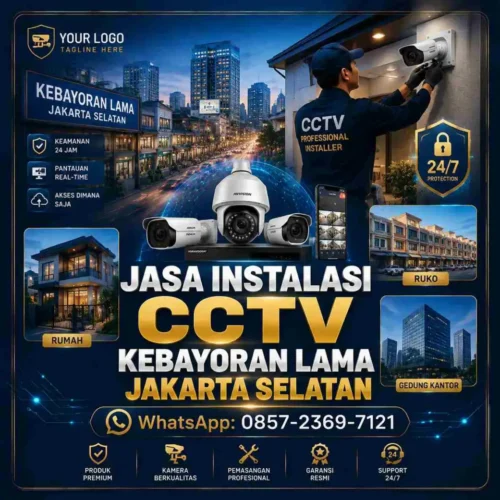 Jasa Instalasi CCTV Kebayoran Lama Jakarta Selatan oleh Master CCTV dengan teknisi profesional, pemasangan rapi, produk CCTV bergaransi resmi untuk rumah, toko, kantor, gudang, dan apartemen.
