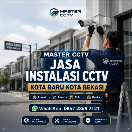 Jasa instalasi CCTV Kota Baru Kota Bekasi oleh Master CCTV dengan teknisi profesional