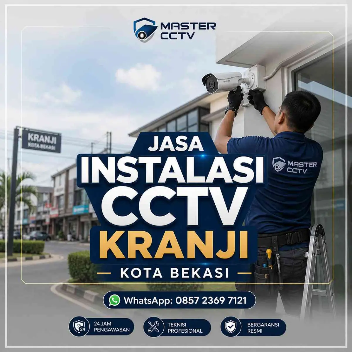 Jasa instalasi CCTV Kranji Kota Bekasi oleh Master CCTV dengan teknisi profesional
