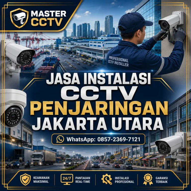 Jasa Instalasi CCTV Penjaringan Jakarta Utara oleh Master CCTV dengan teknisi profesional untuk rumah, gudang, ruko, kantor, apartemen, dan kawasan bisnis.