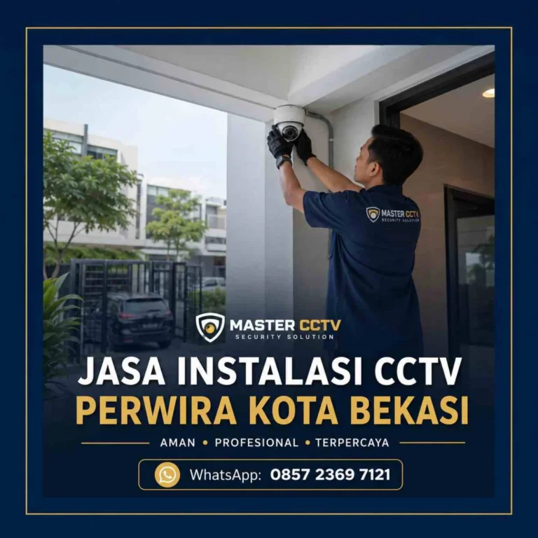 Jasa instalasi CCTV Perwira Kota Bekasi oleh Master CCTV dengan teknisi profesional