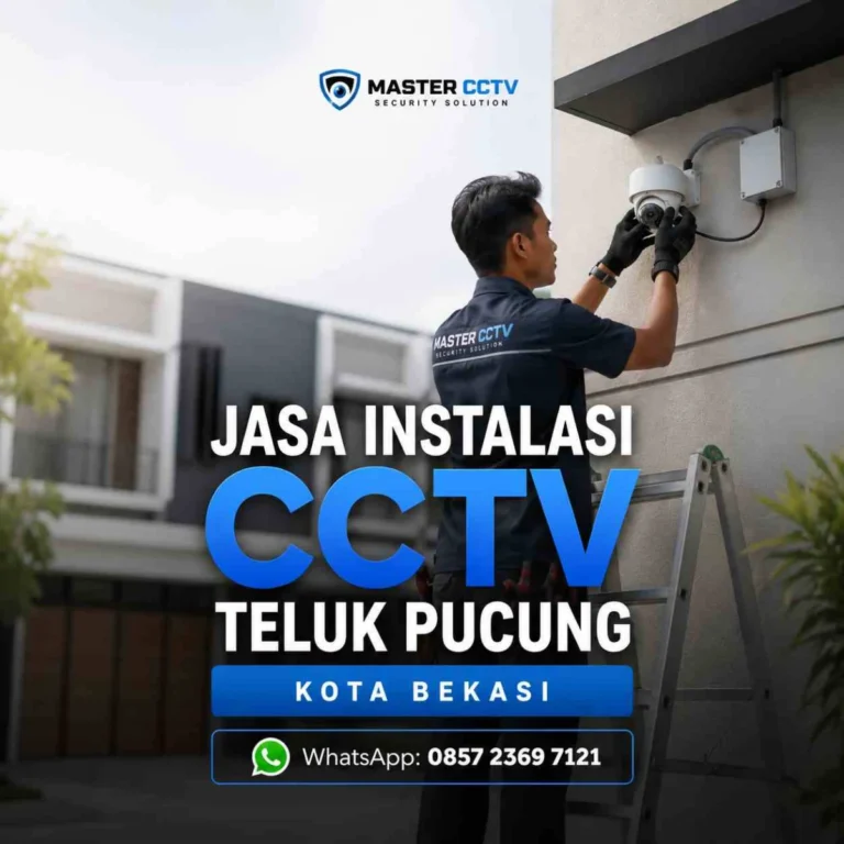 Jasa instalasi CCTV Teluk Pucung Kota Bekasi oleh Master CCTV