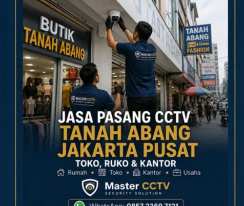 Jasa Pasang CCTV Tanah Abang Jakarta Pusat | Master CCTV