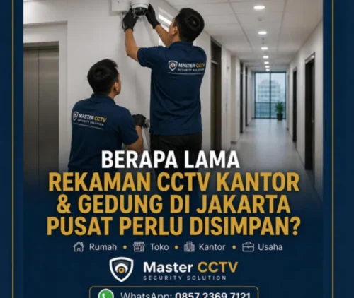 Lama Rekaman CCTV Kantor Jakarta Pusat | Storage CCTV
