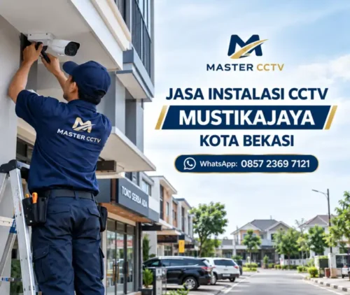 Jasa Instalasi CCTV Mustikajaya Kota Bekasi oleh Master CCTV untuk rumah ruko toko dan usaha