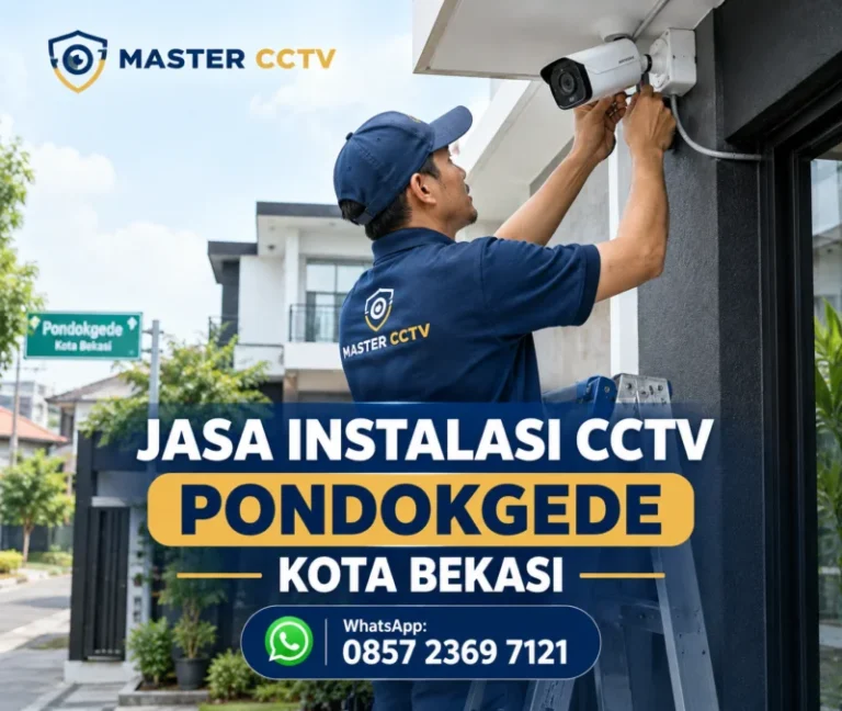 Jasa instalasi CCTV Pondokgede Kota Bekasi oleh Master CCTV