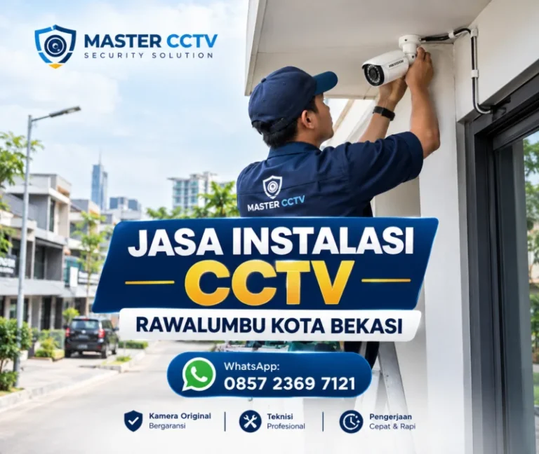 Jasa instalasi CCTV Rawalumbu Kota Bekasi oleh Master CCTV untuk rumah toko ruko dan usaha