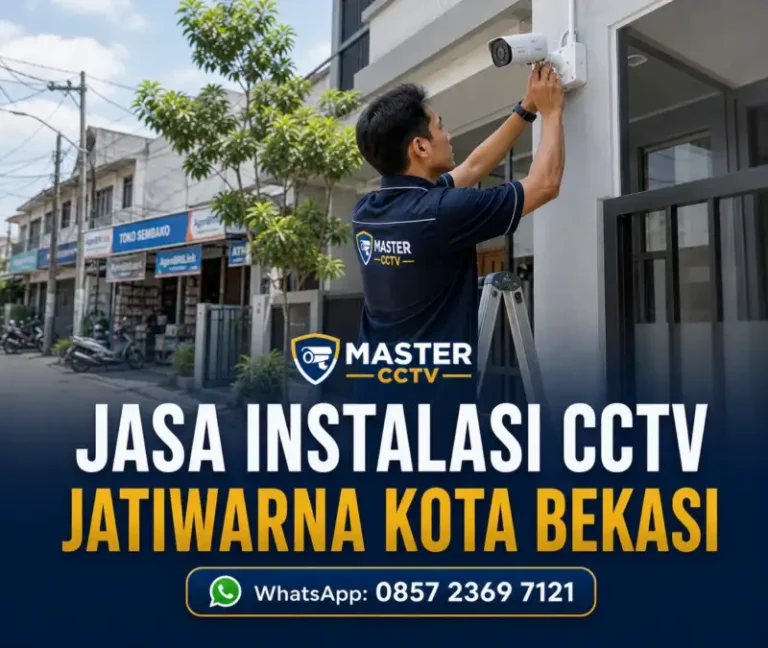 Jasa instalasi CCTV Jatiwarna Kota Bekasi oleh Master CCTV