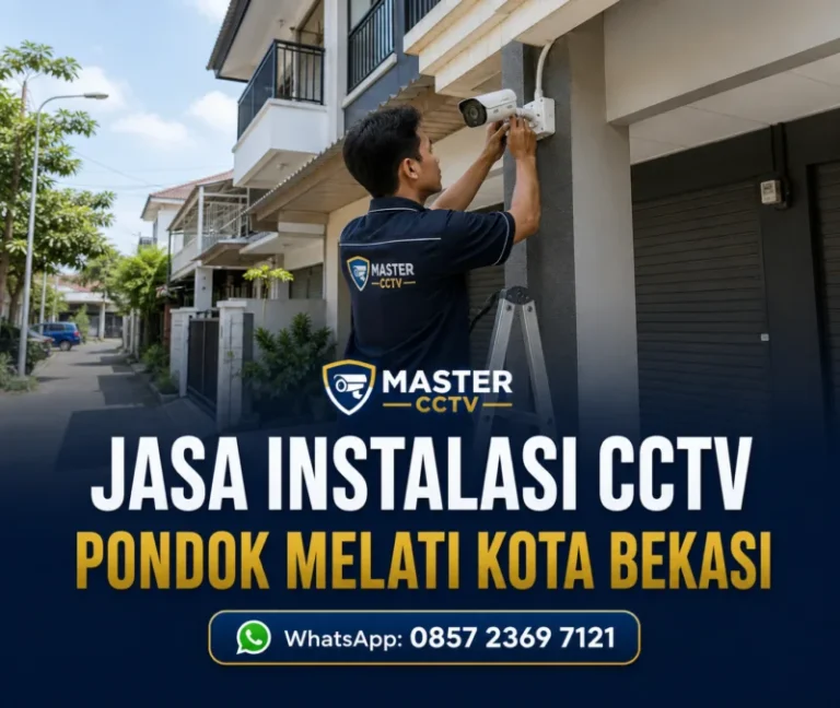 Jasa instalasi CCTV Pondok Melati Kota Bekasi oleh Master CCTV